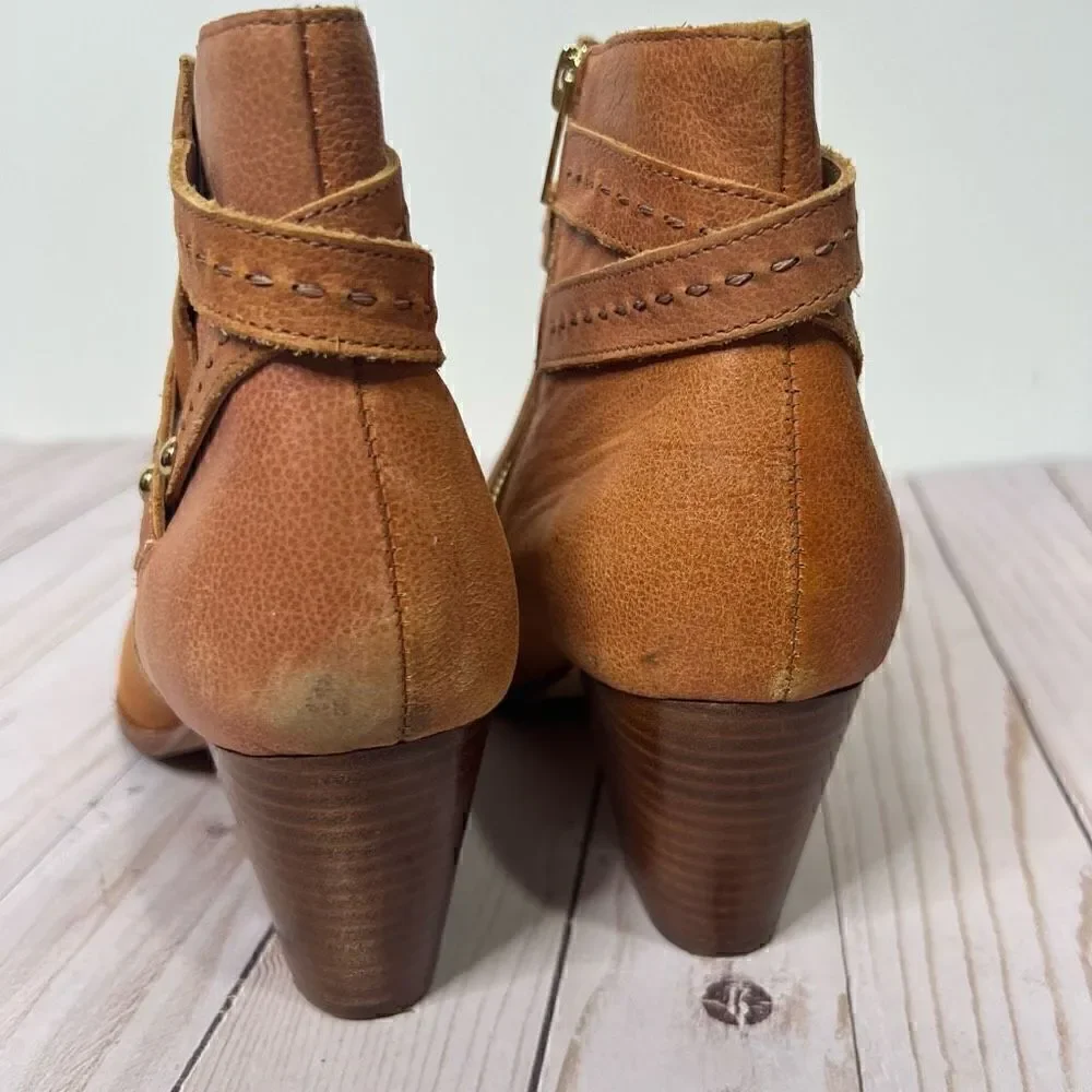 Anthropologie brown orange